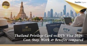 Thailand Privilege Card vs DTV Visa, Thailand Privilege Card, DTV Visa 2026